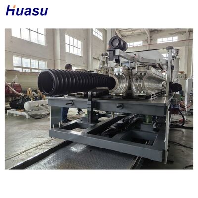 Automatic Computerized Control Corrugated Pipe Machine with High Productivity and Energy Saving