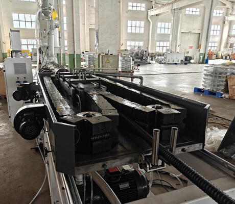 Single Wall Corrugated Pipe Extrusion Line with PLC Control Offering Semi-automatic to Fully Automatic Operation and Schneider/Siemens Electric Components