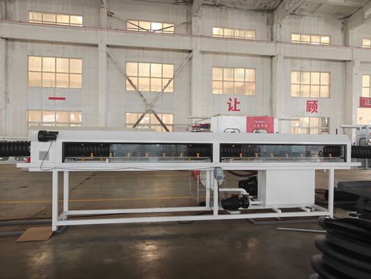 Double Wall Corrugated Pipe Extrusion Line Max Pipe Diameter 1600mm for Industrial Pipe Production